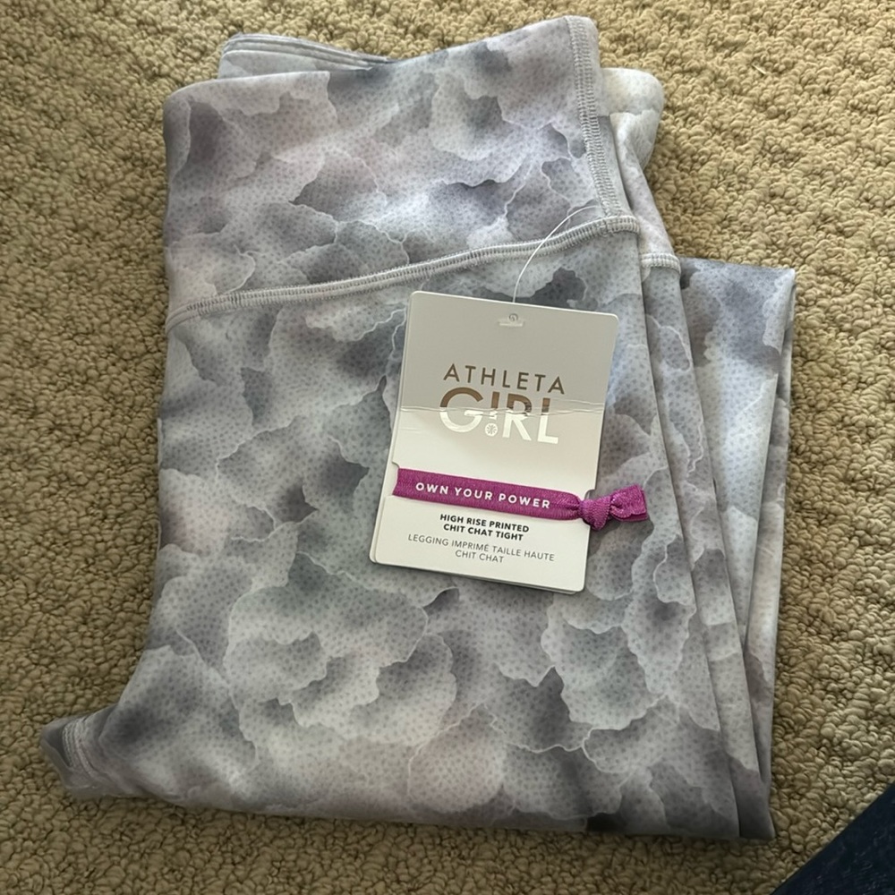 Brand new Atheta Girls high rise printed chit chat tight